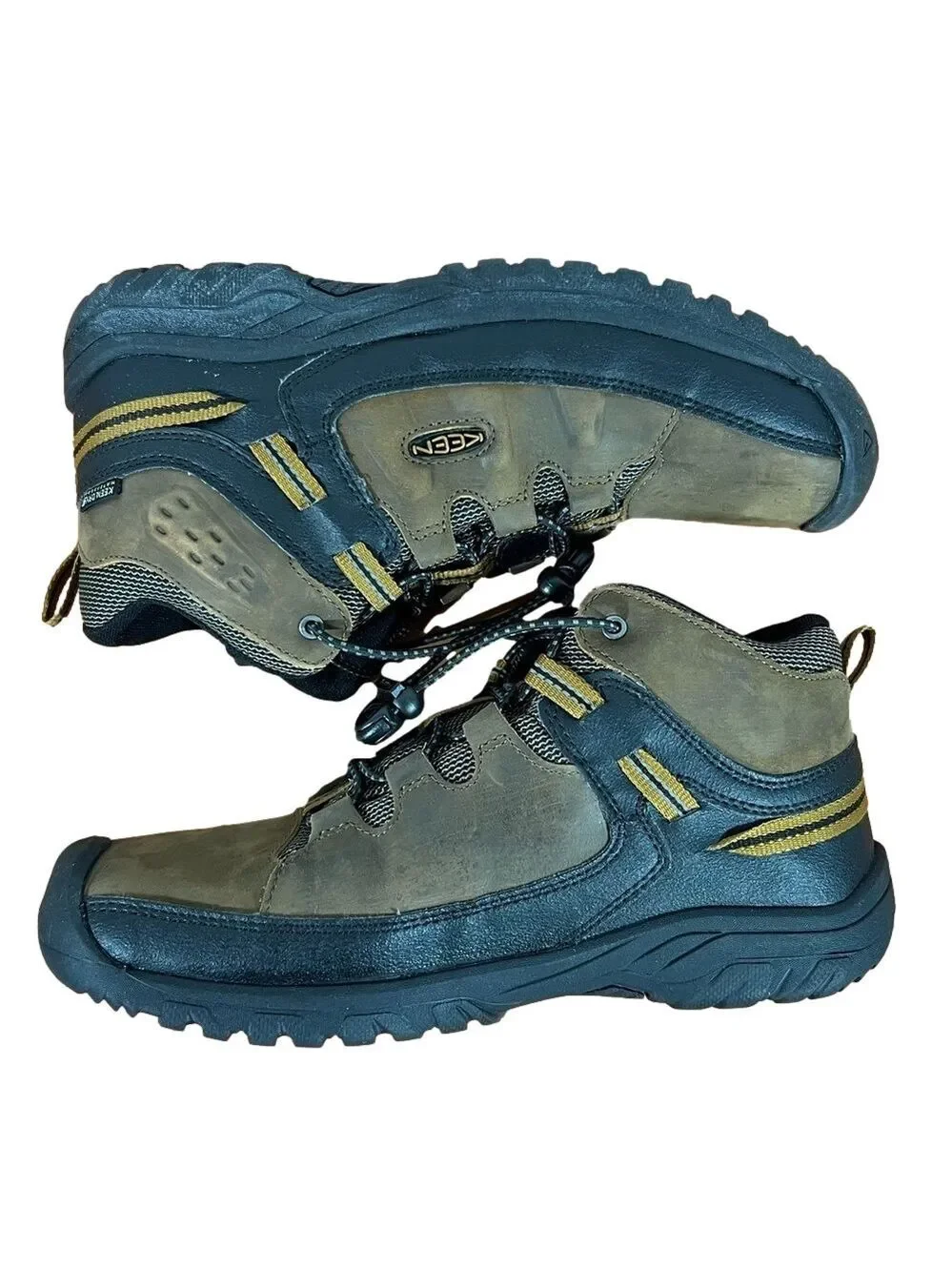 Keen Men’s Targhee Mid Waterproof Hiking Boots Size 7 #802